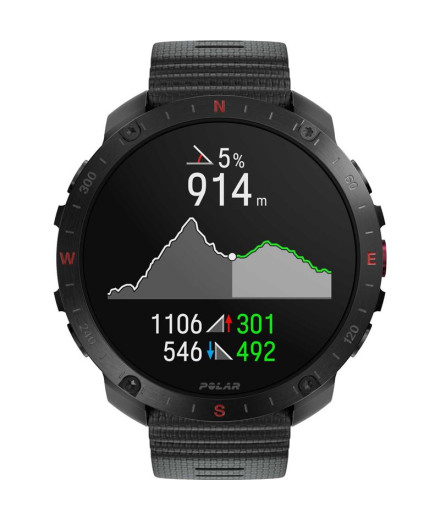 Montre Polar Grit X2 Pro Hook&Loop Noir 2