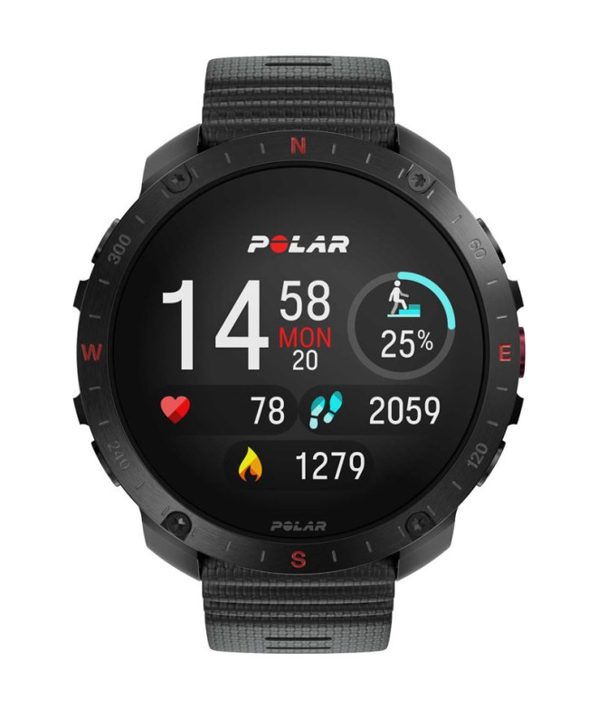 Montre Polar Grit X2 Pro Hook&Loop Noir
