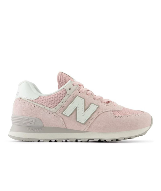 Sapatilhas New Balance 574 Core Pedra Rosa Mulher