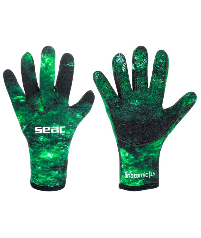 Gants Seac Camo Green 350 3,5 Mm