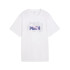 Camiseta Mulher Puma Graphics Stacked No. 1 Logo Relaxed Branco