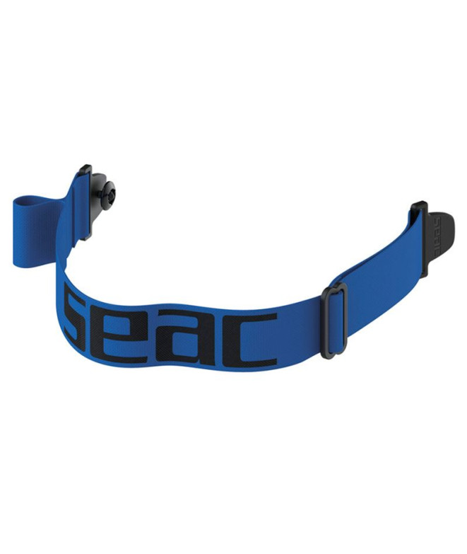 Seac Soft Fabric Strap With Buckles Navy Blue For Chiara, Sunrise, Iena, Boss Masks