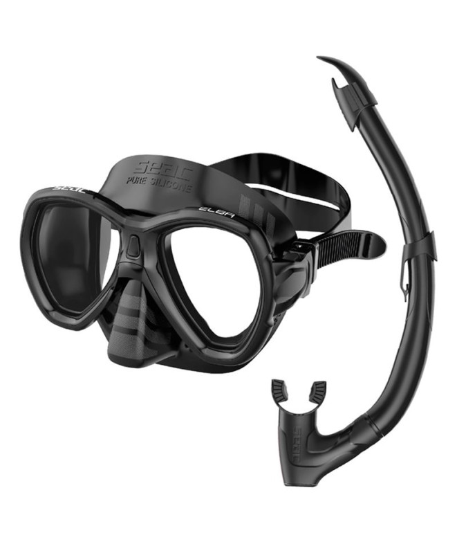 Set Bis Elba Wv.S/Bl Negro Con Valvula Seac