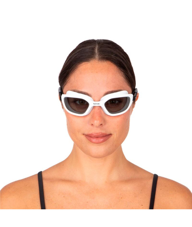 Lunettes de natation Mood Blanc/Noir Seac
