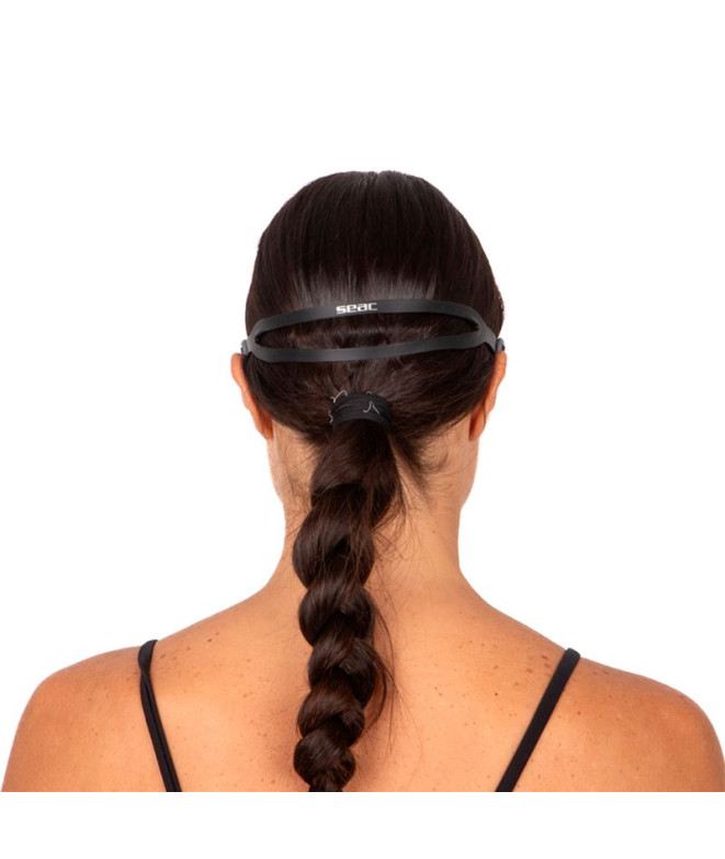 Lunettes de natation Mood Blanc/Noir Seac