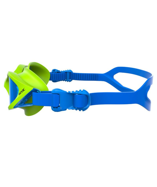 Óculos de natação Seac Viper Lima/Azul