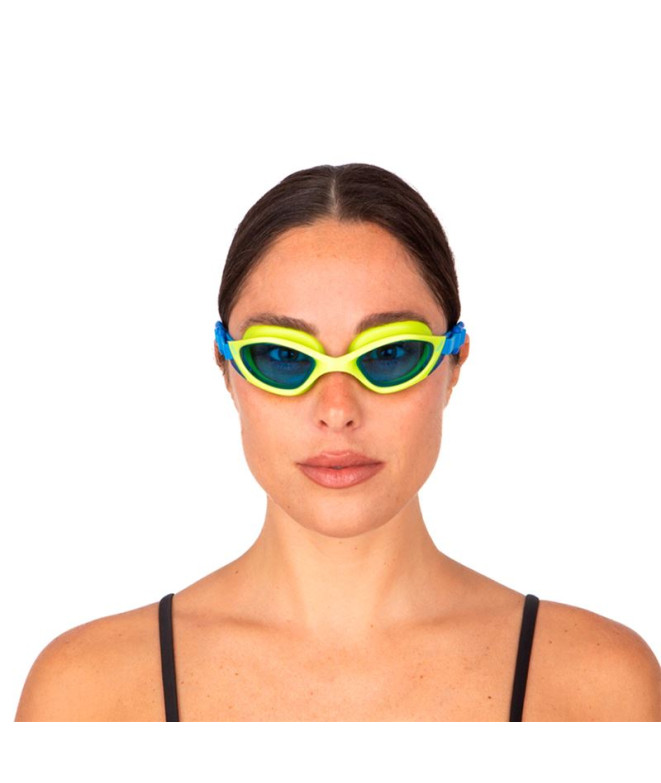 Lunettes de natation Seac Viper Lima/Bleu