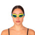 Lunettes de natation Seac Viper Lima/Bleu