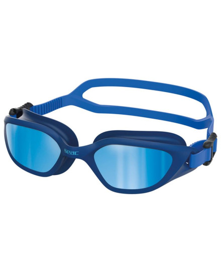 Óculos de natação Mood Lentes Espelho Azul/Azul Marinho Seac