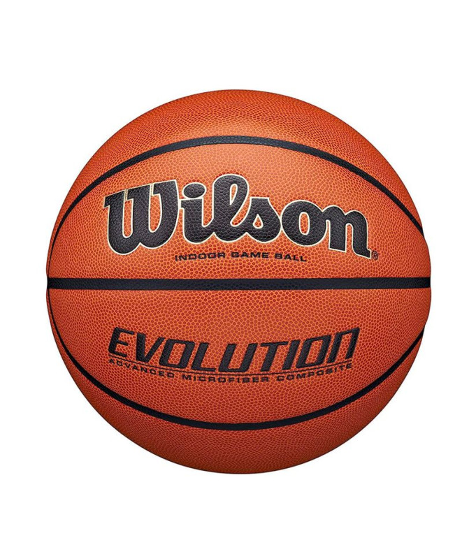 Bola basquetebol Wilson Homem por Evolution Bskt Emea Brown