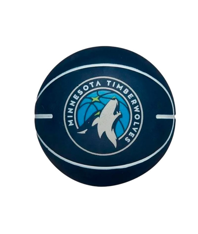 Pelota de baloncesto Wilson Nba Dribbler Bskt Min Timberwolves Azul