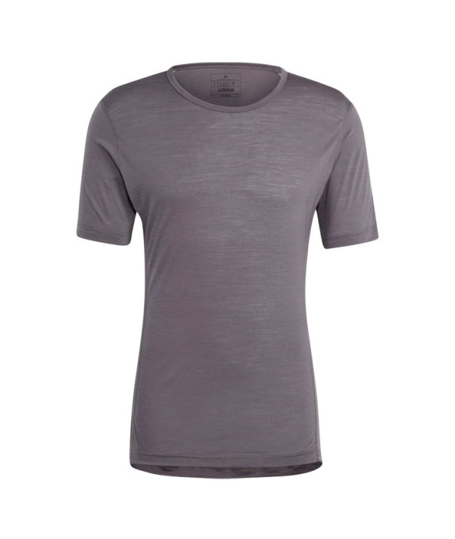 Camiseta de Montaña adidas Xpr Mer150 Ss Hombre Gris