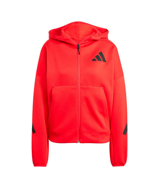 Sudadera adidas Z.N.E. Fz Mujer Rubpur