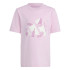 Camiseta adidas Infantil Lk Rosa gelo