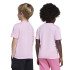 Camiseta adidas Infantil Lk Rosa gelo