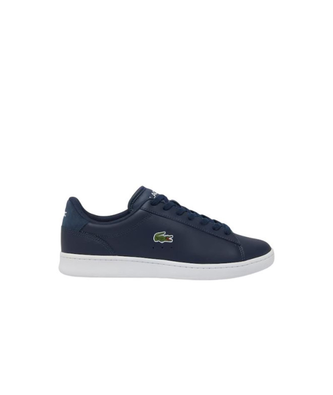 Chaussures Lacoste Set Homme Carnaby 224 1 Sma Marine/Blanc