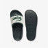 Chinelos Lacoste Homem Serve Slide Dual 1254Cma Branco Escuro/Verde Escuro