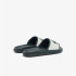 Chinelos Lacoste Homem Serve Slide Dual 1254Cma Branco Escuro/Verde Escuro