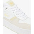 Sapatilhas Lacoste Mulher T-Clip Plat 125 1 Sfa Branco/Amarelo claro