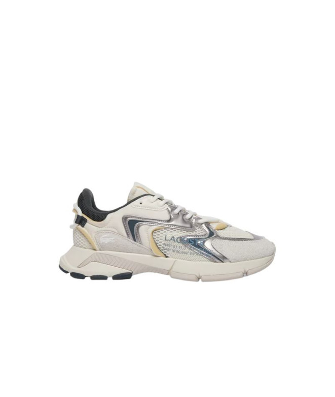 Zapatillas Lacoste L003 Neo 125 4 Sma Hombre Off Blanco/Verde Oscuro