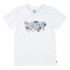 T-shirt Fille Levi's Lvg Ss Batwing Fill Bright White