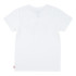 Camiseta Menina Levi's Lvg Ss Batwing Fill Branco brilhante