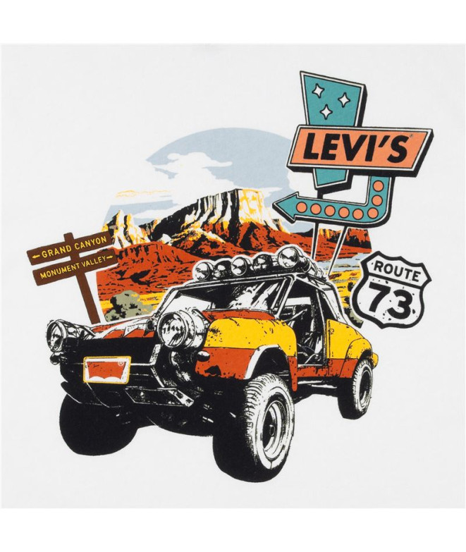 Camiseta Menino Levi's Lvb Day Trip Branco...