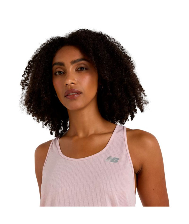 Camiseta New Balance Tanque de atletismo Mulher
