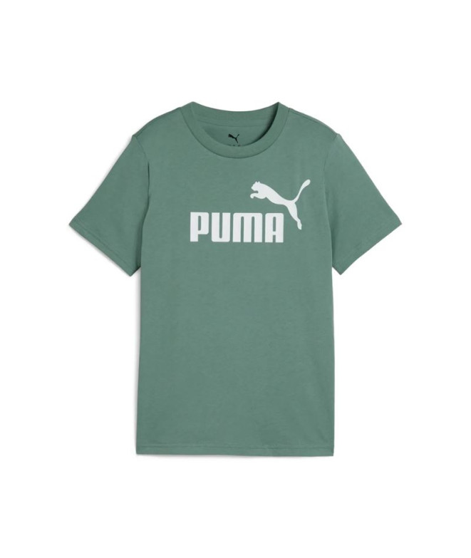 Camiseta Menina Puma Essentials No. 1 Logo G Green Moon