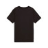 Camiseta Infantil Puma Essentials 2 Color No.1 Logo Preto/Amarelo ensolarado