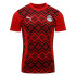 Camiseta de Futebol Puma Egipto Prematch Ss Vermelho Homem