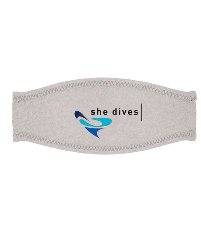 Máscara de Buceo Mares Strap Trilastic She Dives