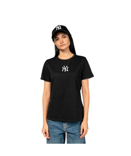 Camiseta New Era MLB LE REGULAR New York Yankees BLKWHI...