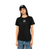 Camiseta New Era MLB LE REGULAR New York Yankees BLKWHI Mulher