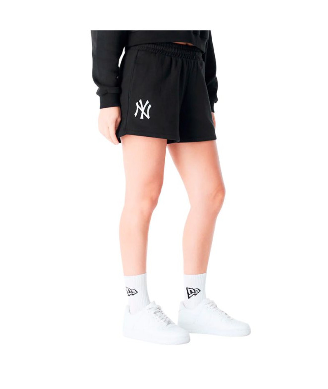 Calça New Era MLB LE New York Yankees BLKWHI Mulher