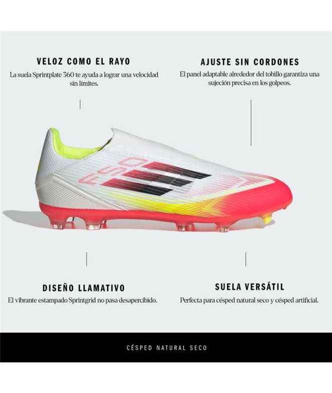 Botas de Fútbol adidas F50 League Ll Fg/Mg Blanco