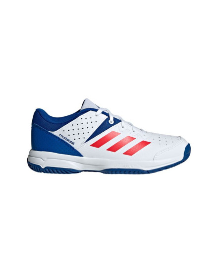Zapatillas de Balonmano adidas Court Stabil Infantil Blanco