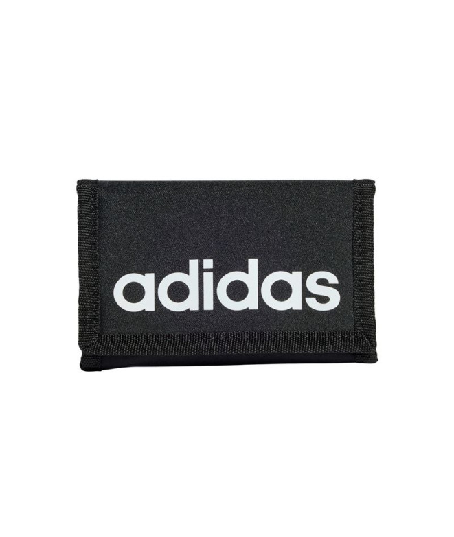 Cartera adidas Linear Wallet Negro/Blanco