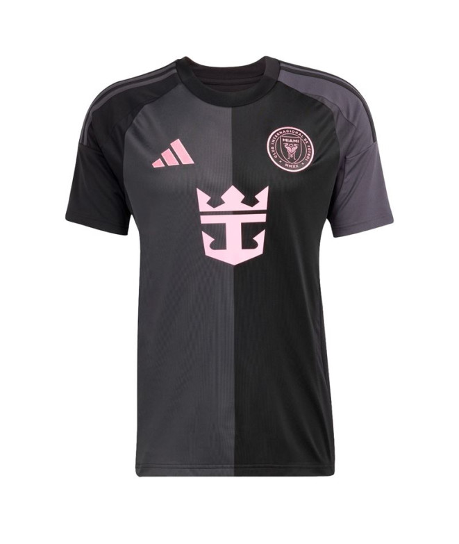 Camiseta de Fútbol adidas Inter Miami 25/26 Messi Hombre Negro