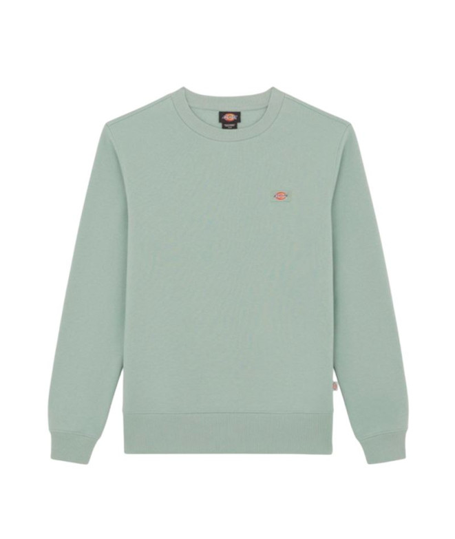 Sweat Dickies Oakport Sweatshirt Iceberg Green Homme