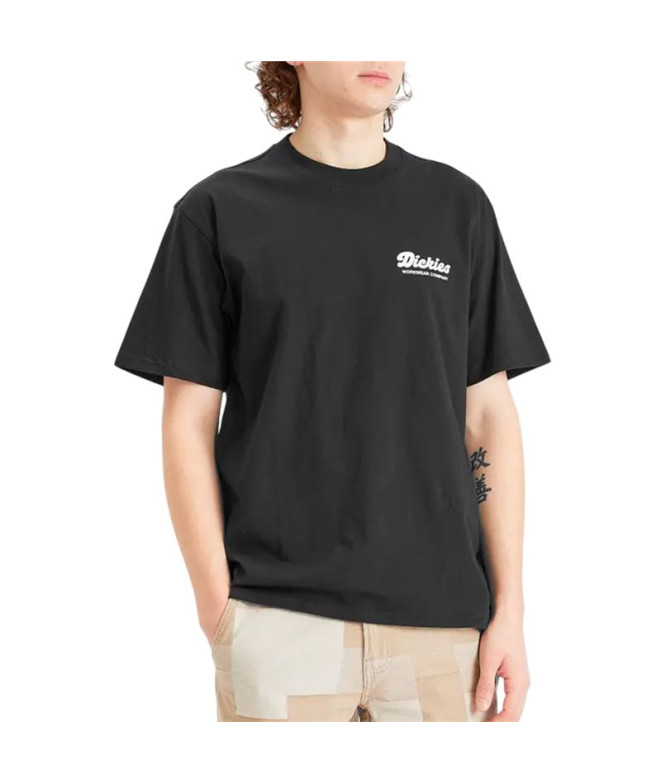 T-shirt Dickies Lewistown Ss Black Homme