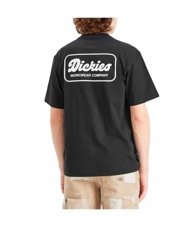 T-shirt Dickies Lewistown Ss Black Homme