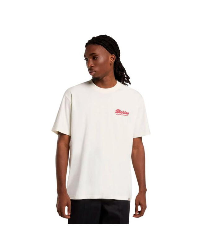 Camiseta Dickies Lewistown Ss  Egret Hombre