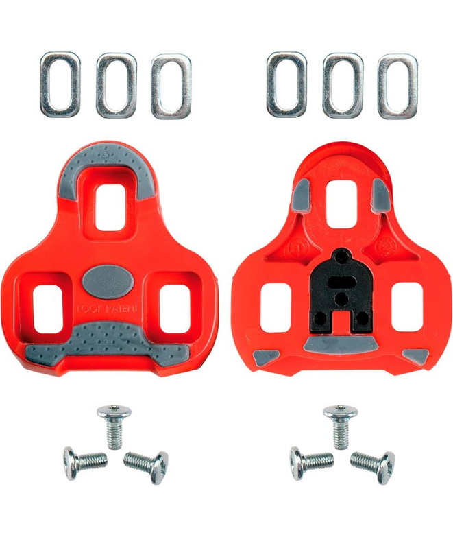 Calas de ciclismo Look Keo Grip 9ª Vermelho