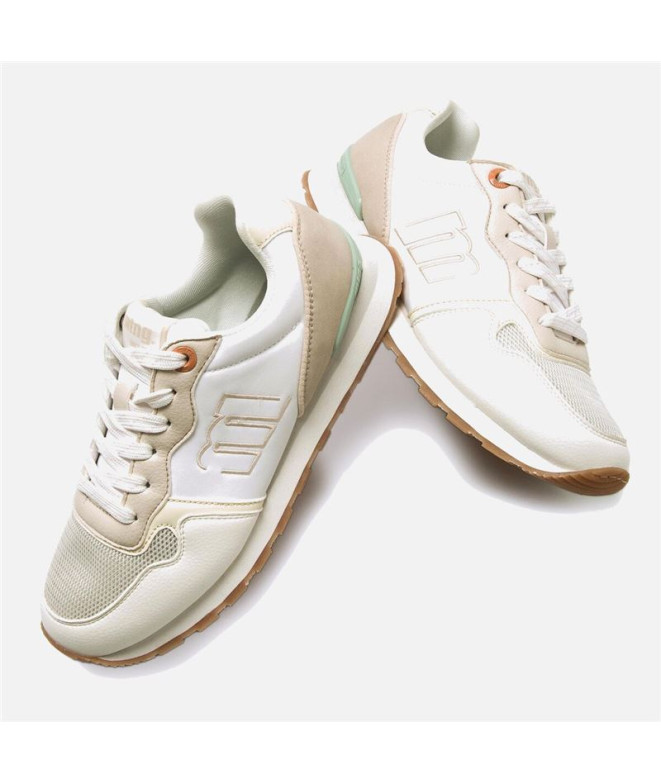 Chaussures Femme Mustang Jogo Classic Blanc