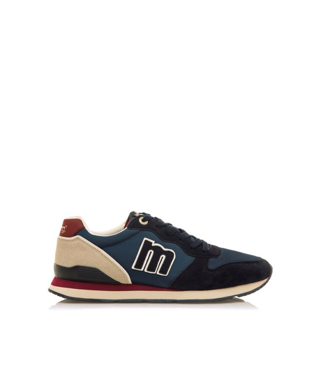 Zapatillas Mustang 2025 V Attitude Hombre Nixon Marino Sady Blanco