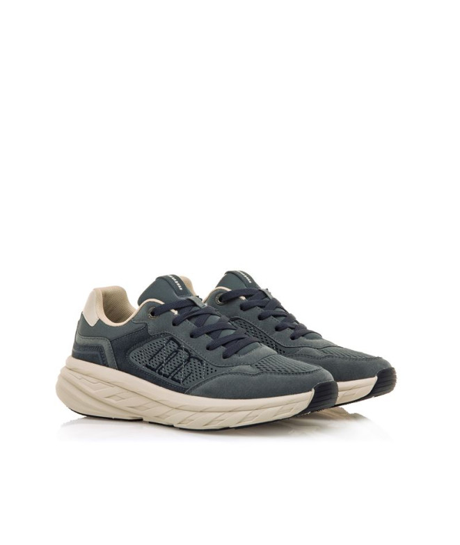 Zapatillas Mustang 2025 V Attitude Hombre Azul...