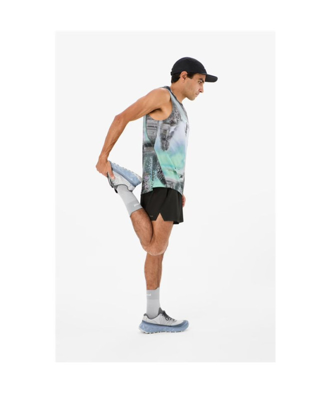T-shirt de running Nnormal Race Tank Nature AI...
