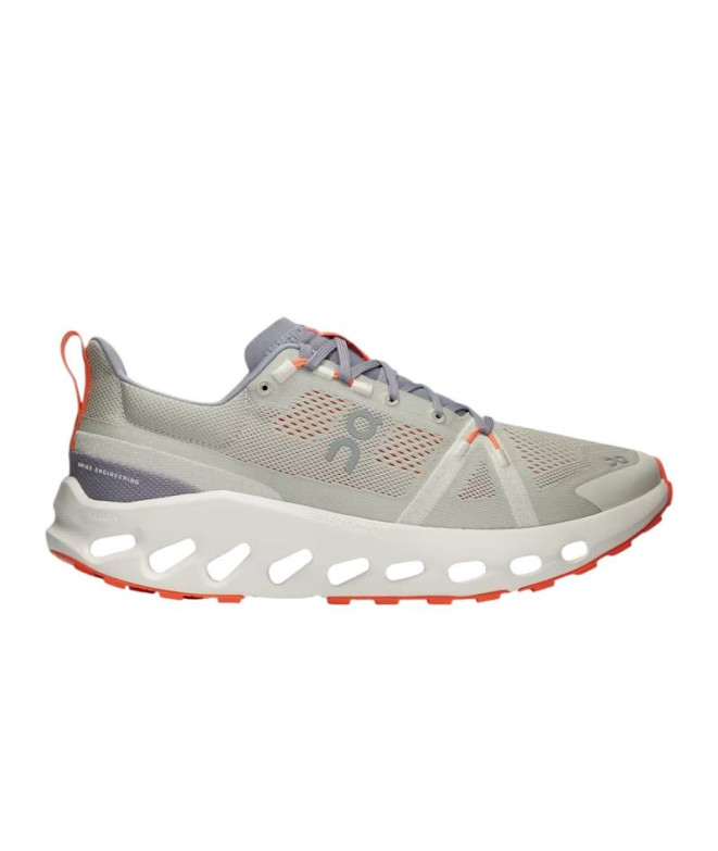 Zapatillas de Trail On Cloudsurfer Trail Hombre Gris