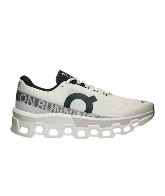 Chaussures Running Homme de On Cloudmonster 2 White/Frost